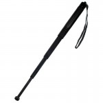 Baston telescopic din 4 segmenti Negru 65 cm