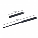 Baston telescopic Police 50 cm negru