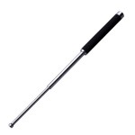 Baston telescopic profesional argintiu 65 cm Baston telescopic profesional argintiu 65 cm