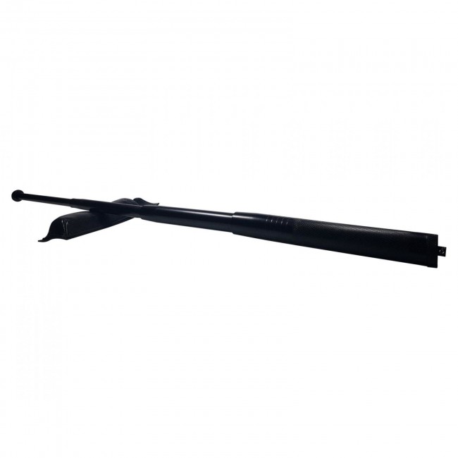 Baston telescopic din 4 segmenti Negru 65 cm