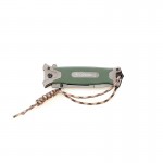 Cutit tip Briceag 21 cm lama ascutita maner verde  GD-4243