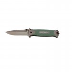 Cutit tip Briceag 21 cm lama ascutita maner verde  GD-4243