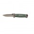 Cutit tip Briceag 21 cm lama ascutita maner verde  GD-4243