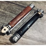 Briceag Stiletto cu deschidere automata, 19 cm, negru Briceag Stiletto cu deschidere automata, 19 cm, negru