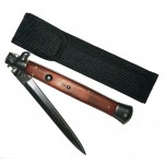 Briceag Stiletto automat, mahon 34 cm