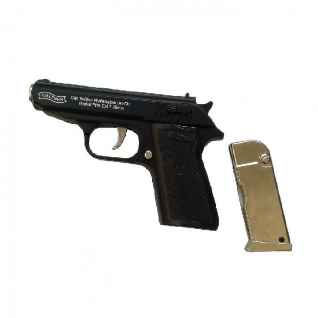 Bricheta tip pistol Walther cu briceag 