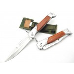 Briceag  AK-47 CCCP, deschidere automata, husa camuflaj, 34 cm