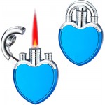 Bricheta Eleganta de buzunar metalica cu flacara antivint reincarcabila cu gaz 