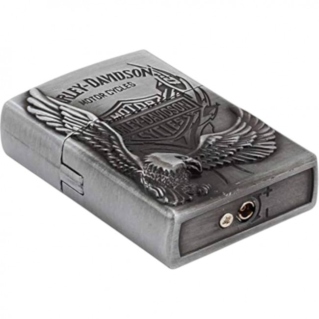 Bricheta metalica cu aprindere pe piatra reincarcabila cu gaz flacara normala