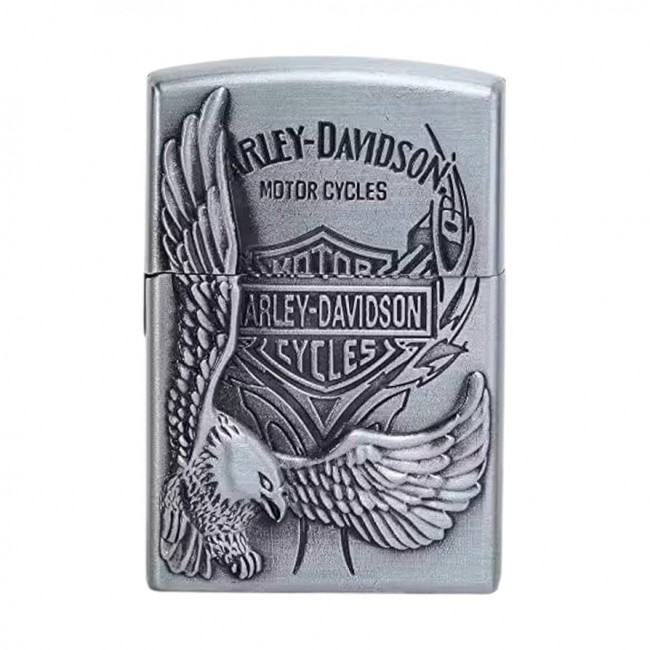 Bricheta metalica cu aprindere pe piatra reincarcabila cu gaz flacara normala