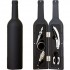 Set cadou 5 accesorii pentru vin , 32 cm, cutie in forma de sticla