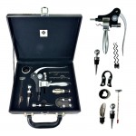 Set cadou elegant cu 10 accesorii de vin profesionale, 10 in 1