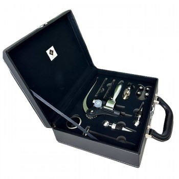 Set cadou elegant cu 10 accesorii de vin profesionale, 10 in 1