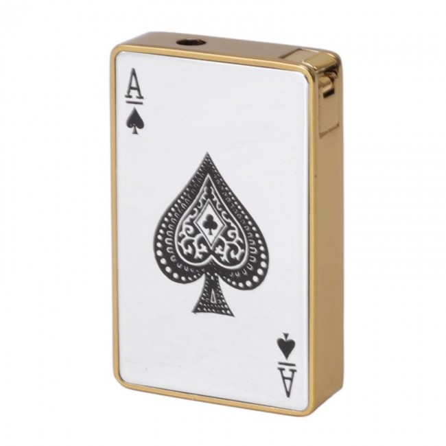 Bricheta de buzunar tip carti de joc reincarcabila cu gaz