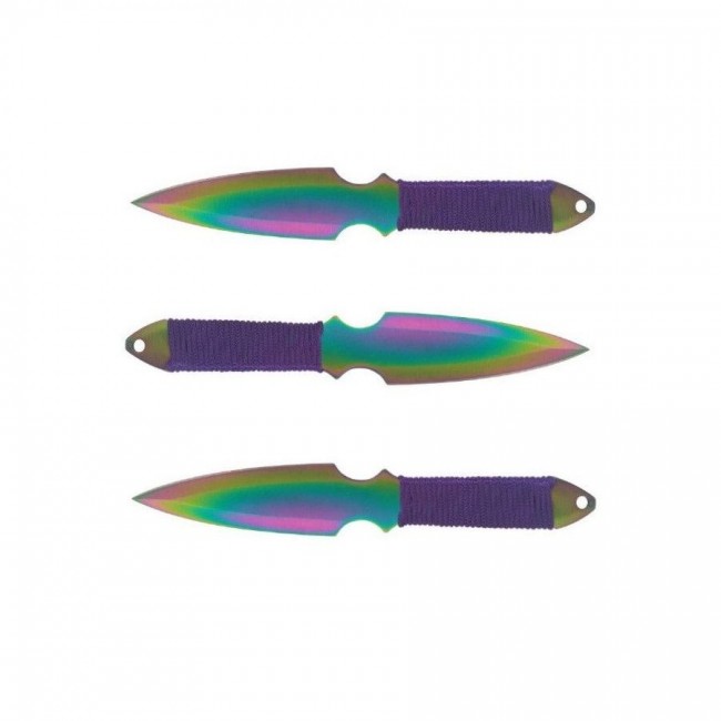 Set 3 cutite pentru aruncat la tinta, Fade cod 2928