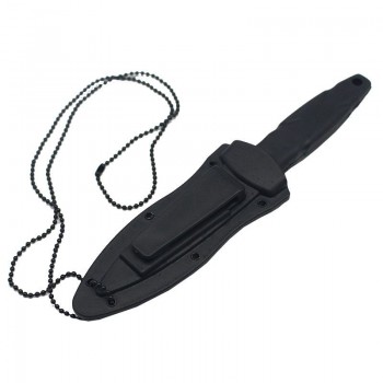 Cutit Tactic stilet de purtat la gat ,curea, bocanc 