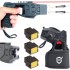 Pistol Taser cu 3 rezerve ,Lanterna led , Alarma si Laser – Încărcare USB, toc pentru pistol și toc pentru rezerve 