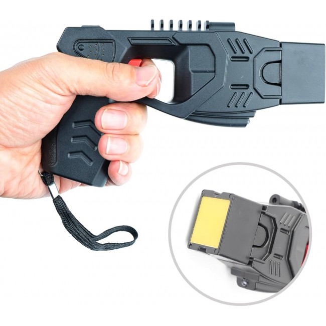 Pistol Taser cu 3 rezerve ,Lanterna led , Alarma si Laser