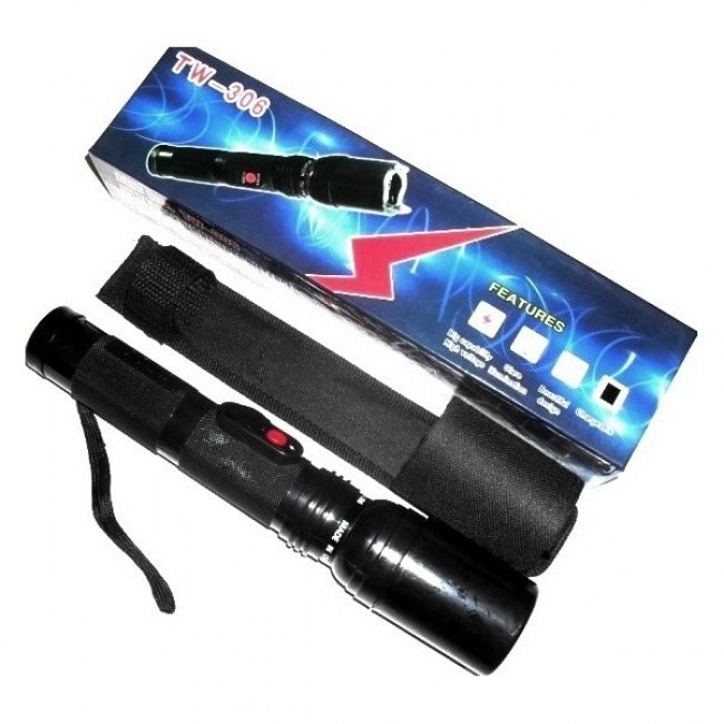 Electrosoc cu lanterna multifunctionala TW-306