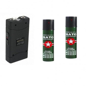Electrosoc si spray paralizant nato se-678n