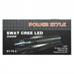 Lanterna cu zoom led Cree T6, cu 2 acumulatori GR-654 Lanterna cu zoom led Cree T6, cu 2 acumulatori GR-654