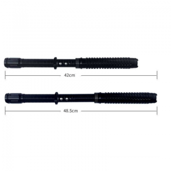 Electrosoc extensibil cu lanterna tip baston X-10