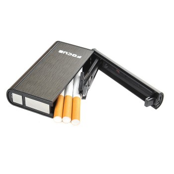 Tabachera cu Bricheta si sistem de scoaterea tigarilor pentru 10 tigari TAB.001