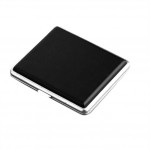 Tabachera clasica culoare negru pentru 20 de tigari se-007t
