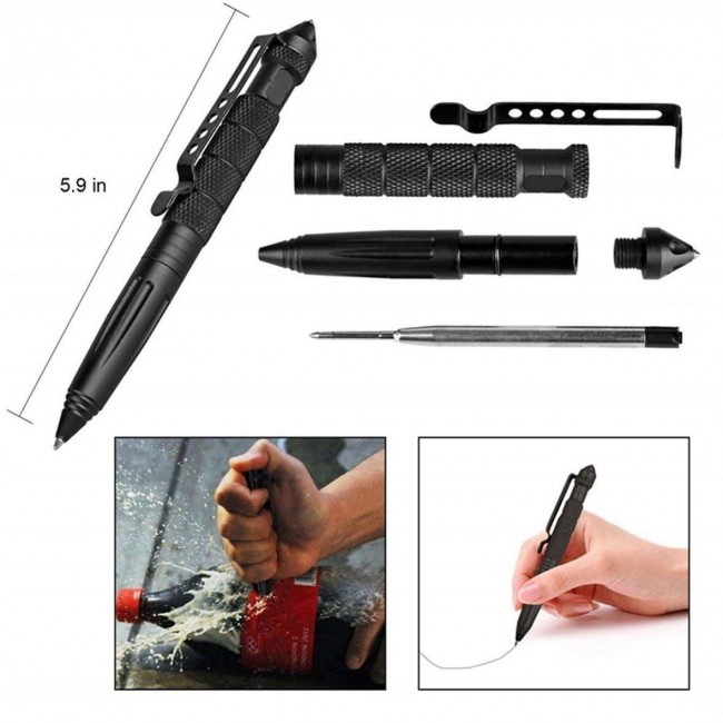 Kit Supravietuire Multifunctional 12 in 1 Camping / Pescuit / Vanatoare