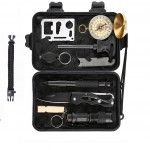 Kit de supravietuire multifunctional 11 in 1 pentru drumetii