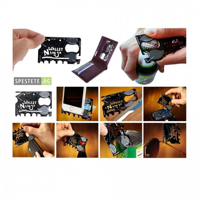 Kit de supravietuire multifunctional 11 in 1 pentru drumetii