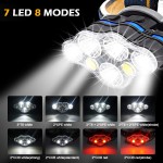 LANTERNA  FRONTALA  CU 7 LED-URI HR-298